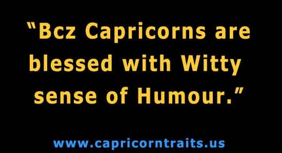 why are capricorns so